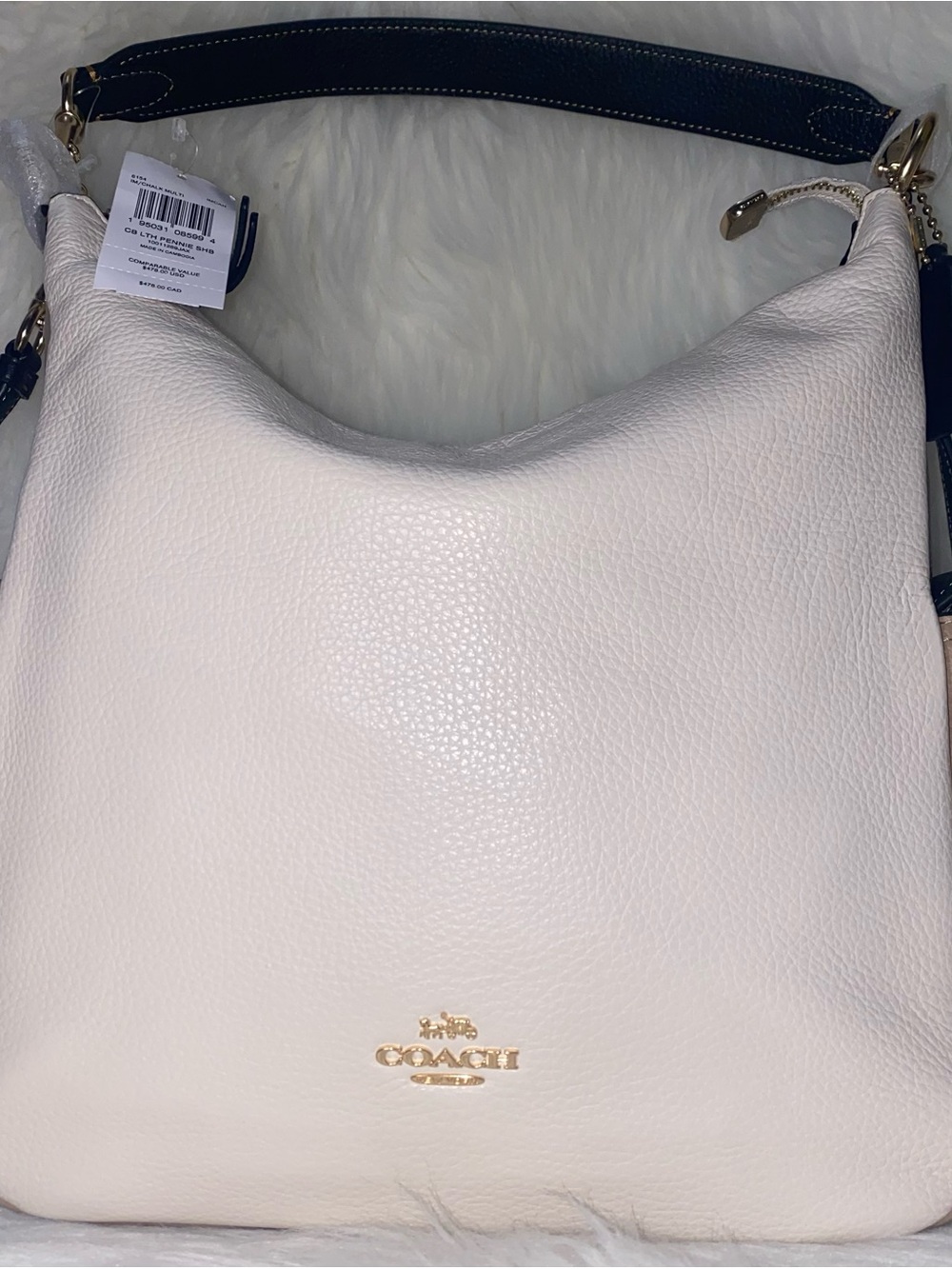 Coach leather purse Pennie Shoulder Bag In Colorblock New - Picture 2 of 14